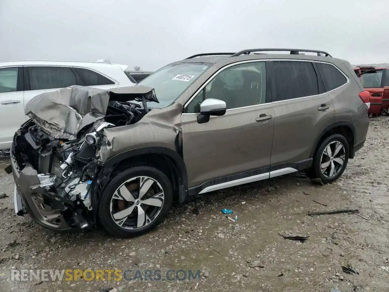 1 Photograph of a damaged car JF2SKAXCXLH464588 SUBARU FORESTER 2020