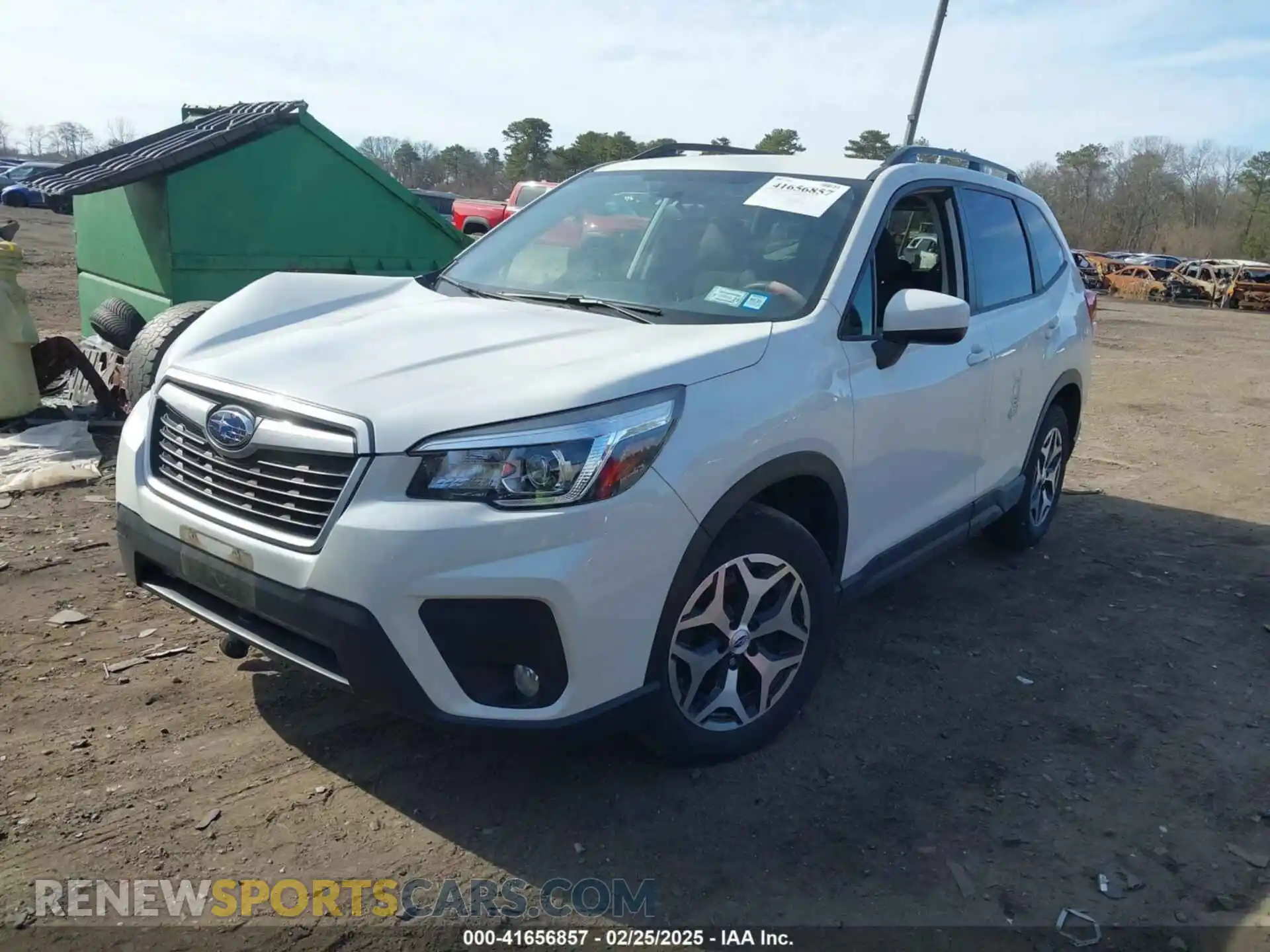 2 Photograph of a damaged car JF2SKEFC0LH435514 SUBARU FORESTER 2020