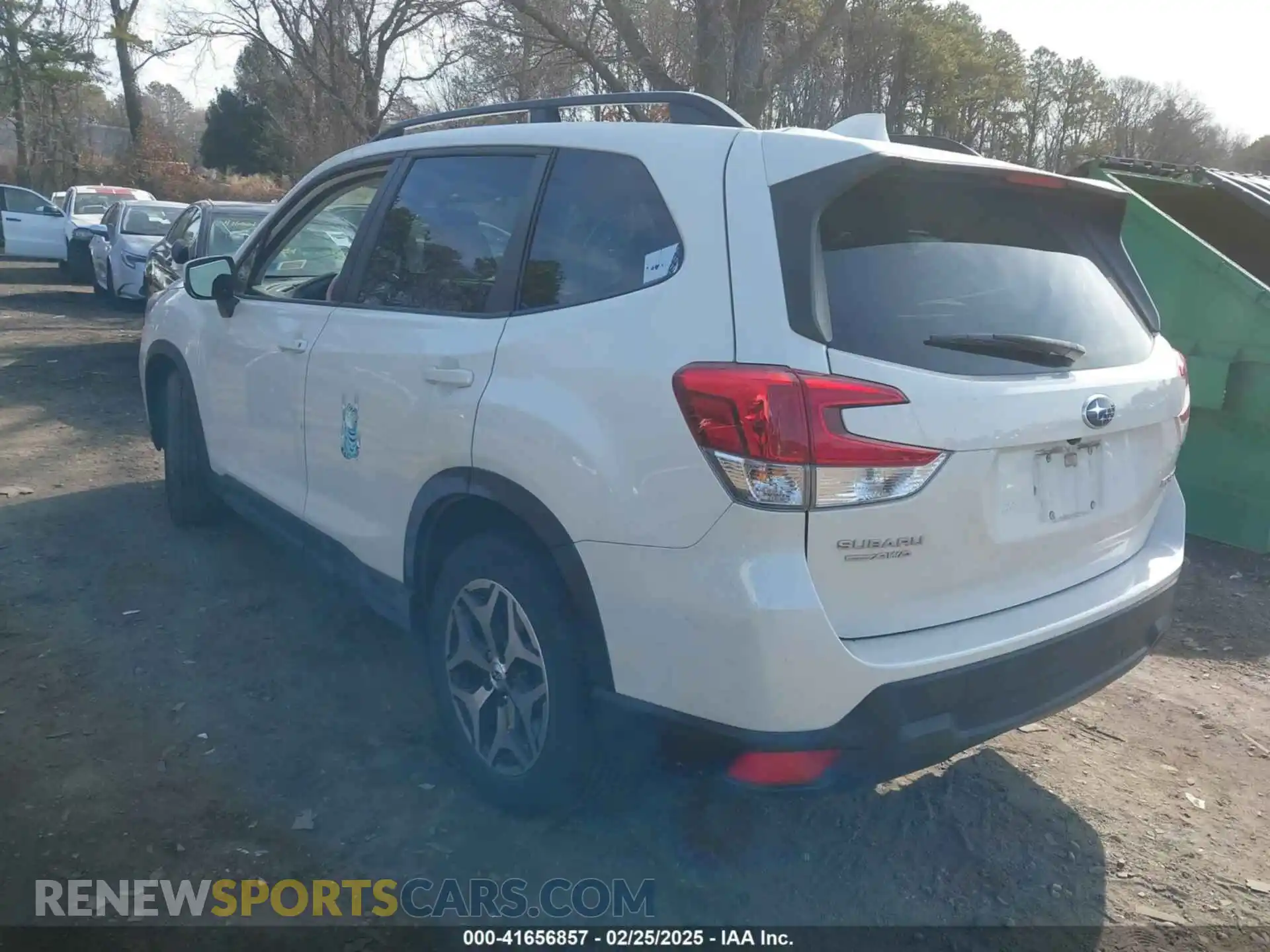 3 Photograph of a damaged car JF2SKEFC0LH435514 SUBARU FORESTER 2020