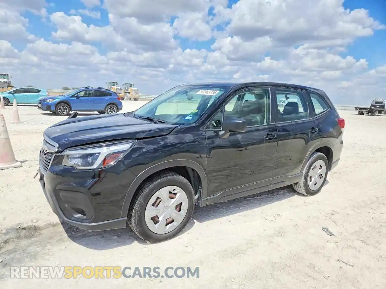 1 Photograph of a damaged car JF2SKAAC0MH515946 SUBARU FORESTER 2021