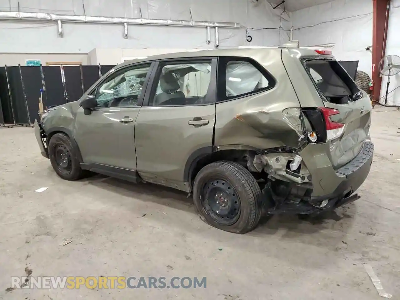 2 Photograph of a damaged car JF2SKAAC7MH491824 SUBARU FORESTER 2021