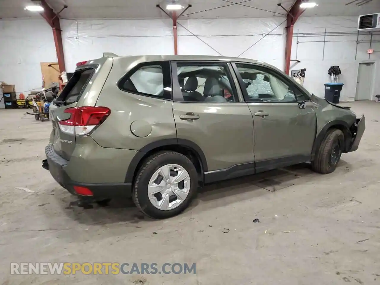 3 Photograph of a damaged car JF2SKAAC7MH491824 SUBARU FORESTER 2021