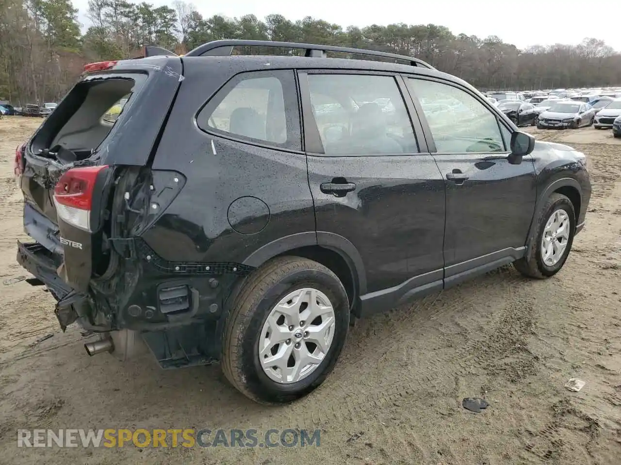 3 Photograph of a damaged car JF2SKADC0MH444744 SUBARU FORESTER 2021