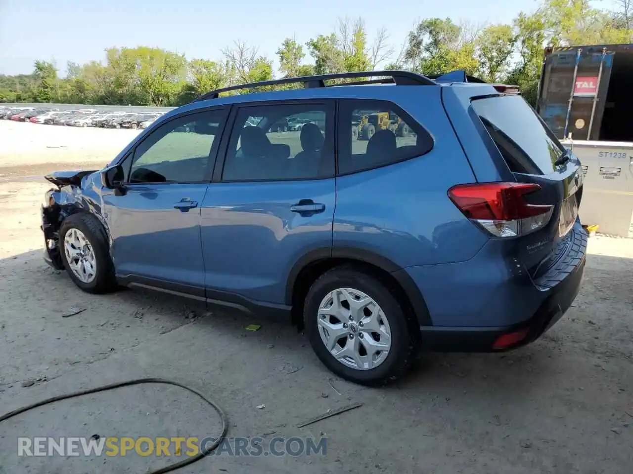 2 Photograph of a damaged car JF2SKADC0MH466498 SUBARU FORESTER 2021