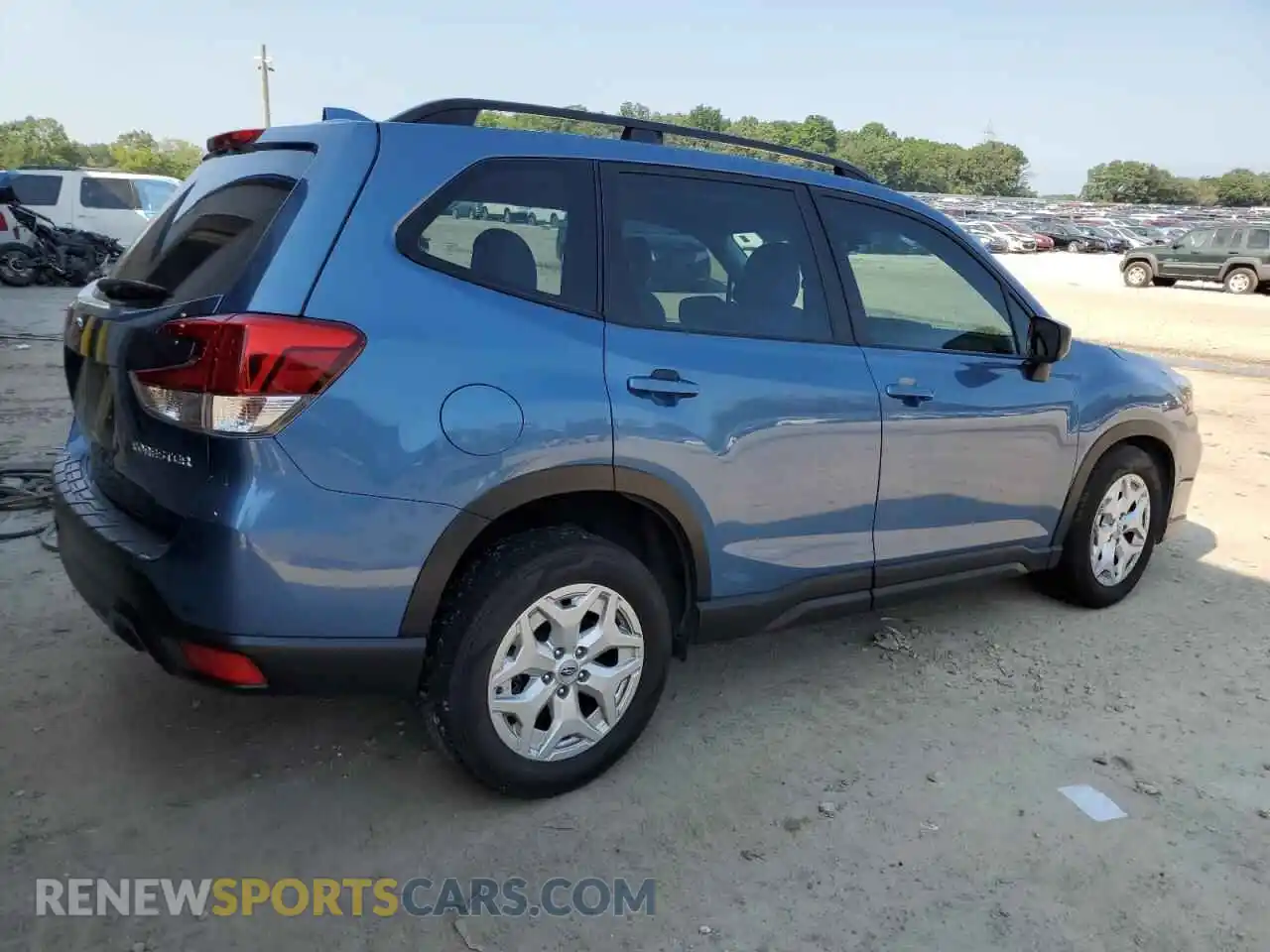 3 Photograph of a damaged car JF2SKADC0MH466498 SUBARU FORESTER 2021