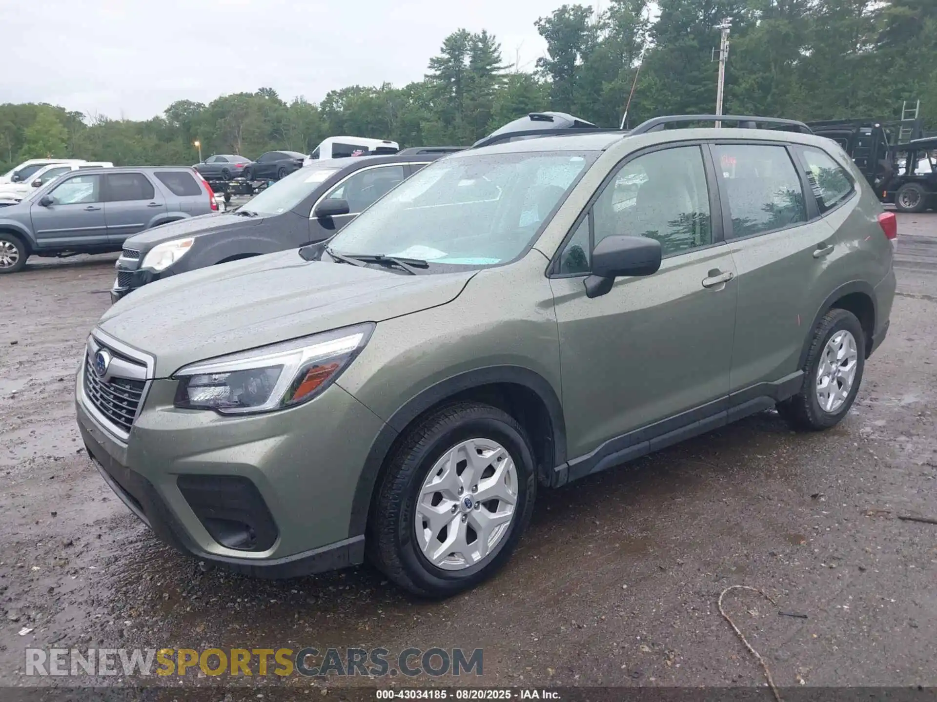 2 Photograph of a damaged car JF2SKADC1MH419075 SUBARU FORESTER 2021