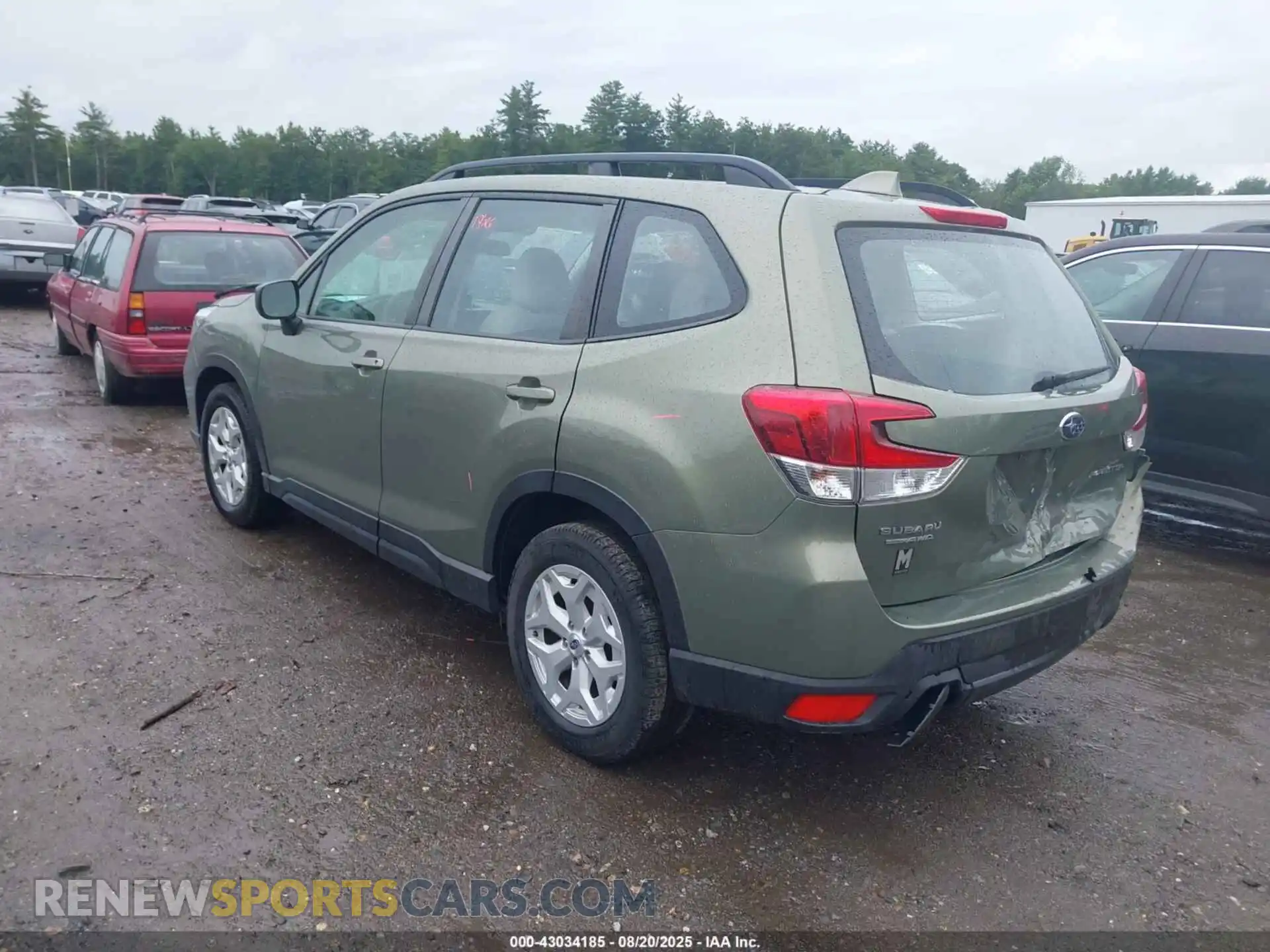 3 Photograph of a damaged car JF2SKADC1MH419075 SUBARU FORESTER 2021