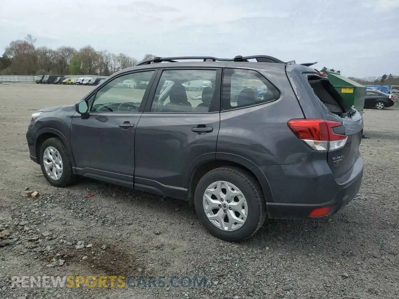 2 fotografías del automóvil dañado JF2SKADC2MH475025 SUBARU FORESTER 2021