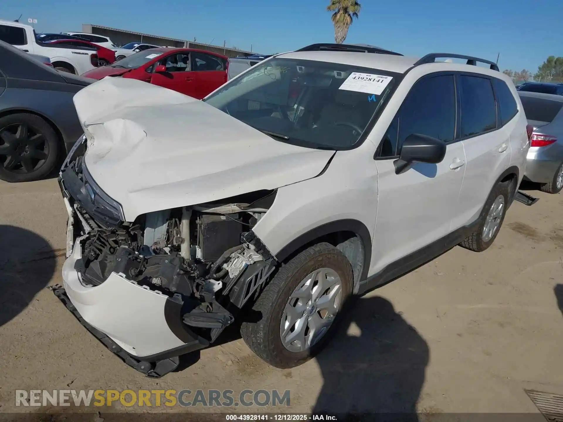 2 Photograph of a damaged car JF2SKADC2MH478264 SUBARU FORESTER 2021