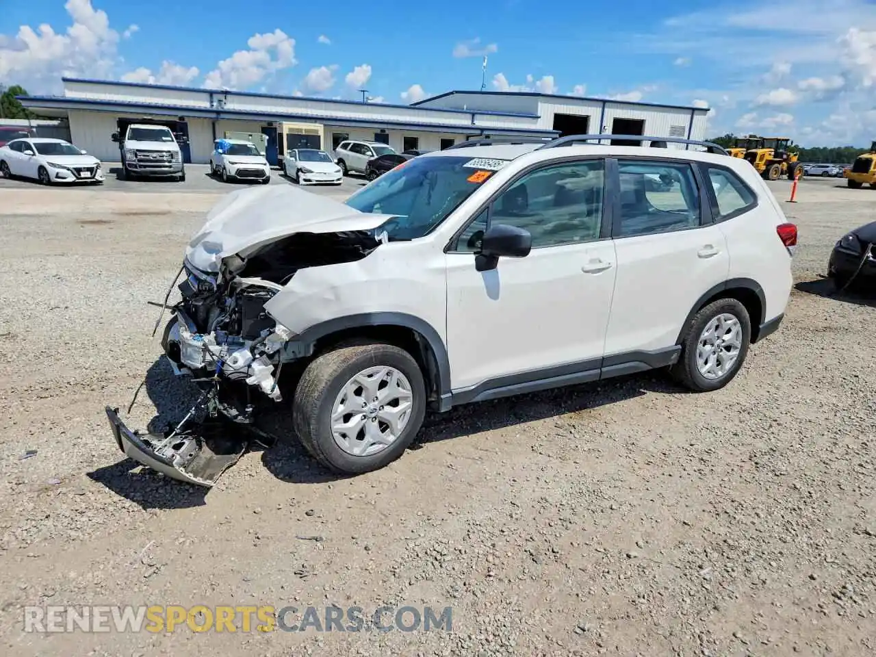 1 fotografías del automóvil dañado JF2SKADC3MH410992 SUBARU FORESTER 2021