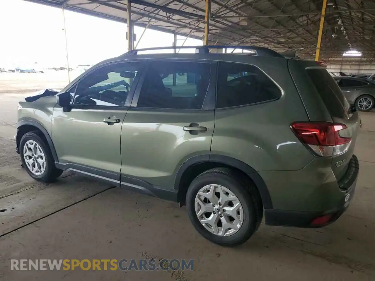 2 Photograph of a damaged car JF2SKADC3MH483442 SUBARU FORESTER 2021