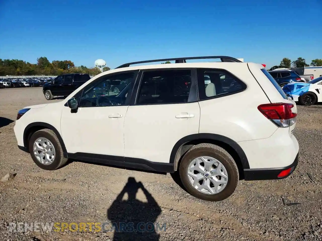 2 fotografías del automóvil dañado JF2SKADC3MH486258 SUBARU FORESTER 2021