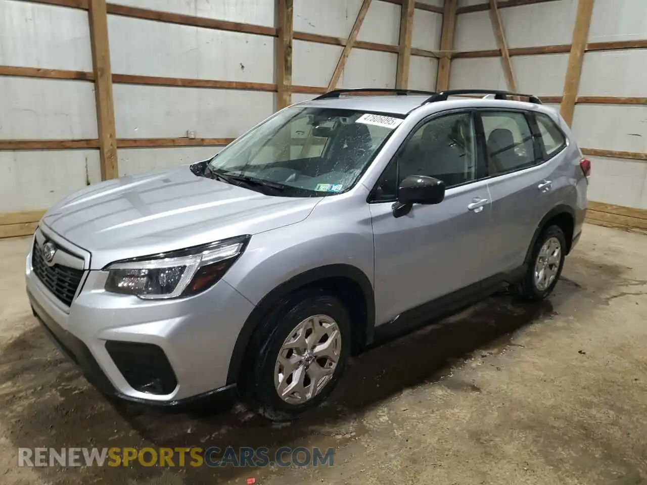 1 Photograph of a damaged car JF2SKADC3MH490181 SUBARU FORESTER 2021