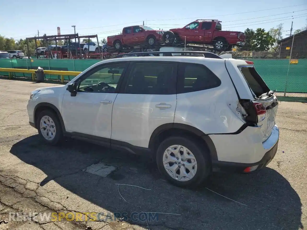 2 Photograph of a damaged car JF2SKADC3MH567776 SUBARU FORESTER 2021