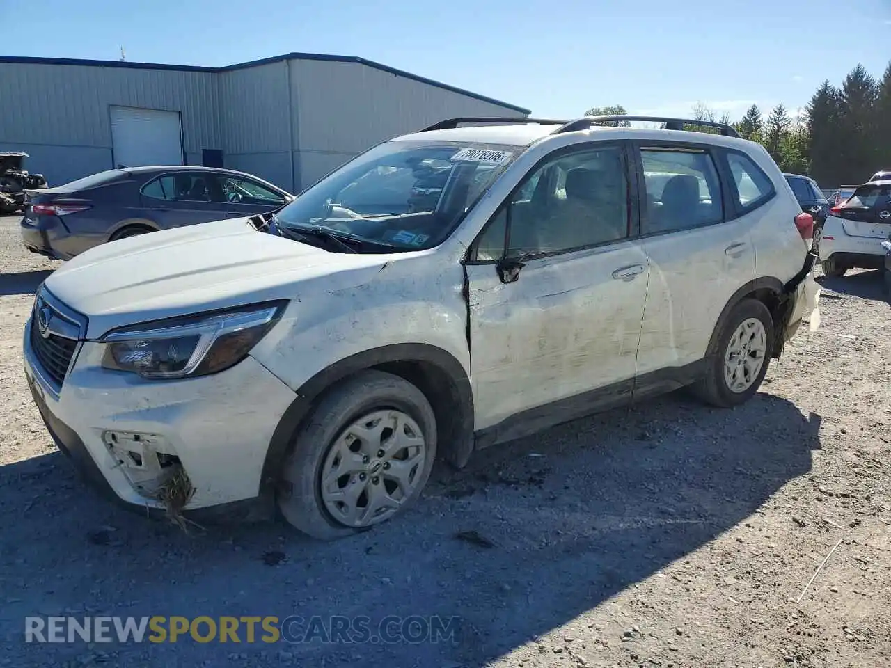 1 Фотография поврежденного автомобиля JF2SKADC3MH594413 SUBARU FORESTER 2021