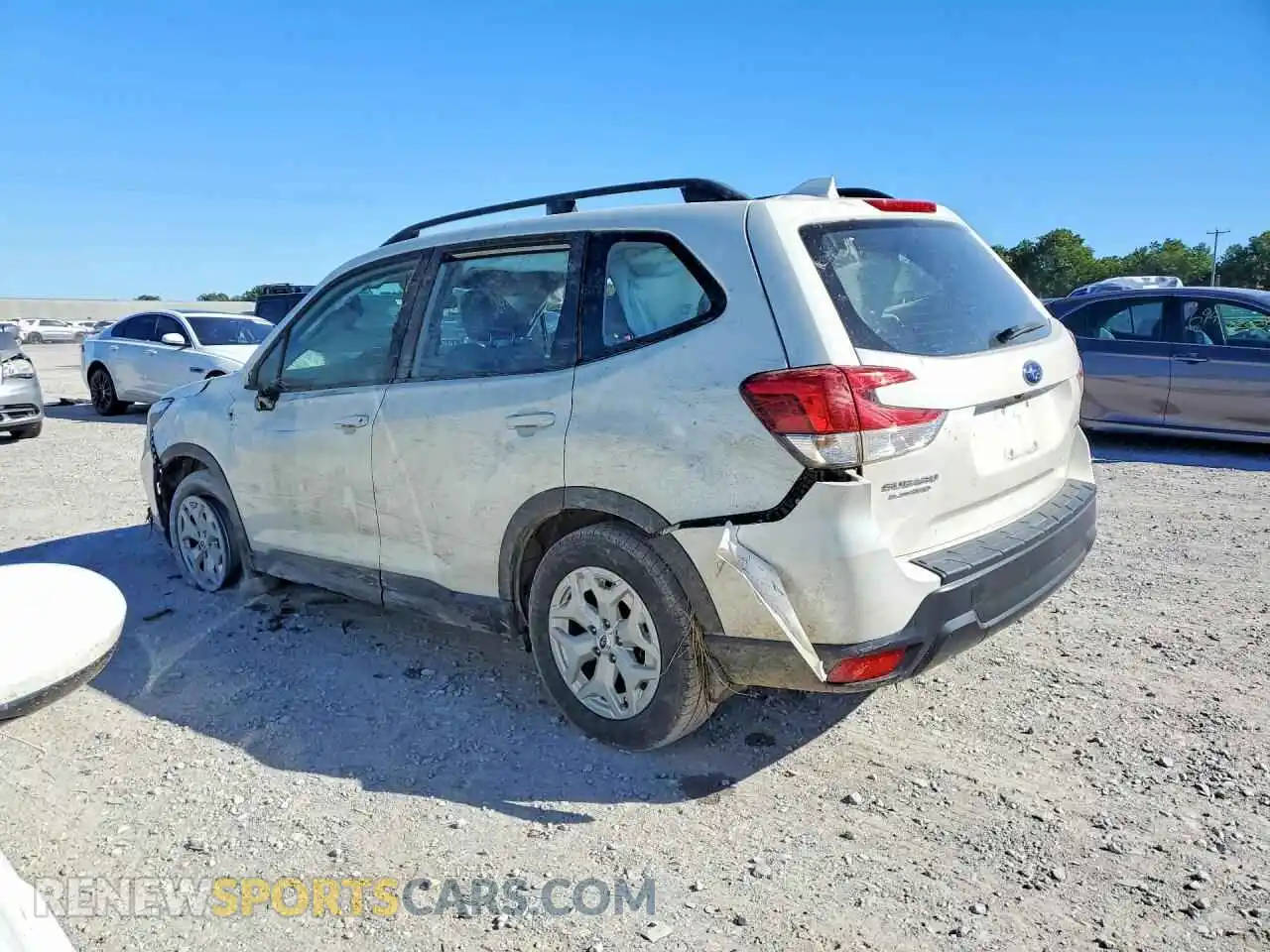 2 Фотография поврежденного автомобиля JF2SKADC3MH594413 SUBARU FORESTER 2021