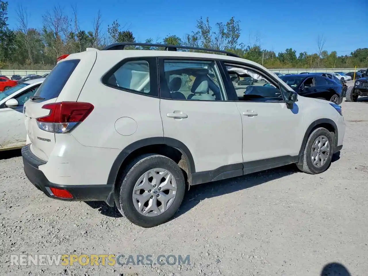 3 Фотография поврежденного автомобиля JF2SKADC3MH594413 SUBARU FORESTER 2021