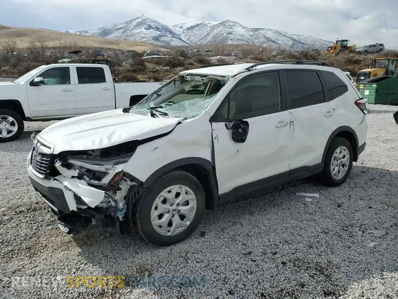 1 Фотография поврежденного автомобиля JF2SKADC4MH450613 SUBARU FORESTER 2021