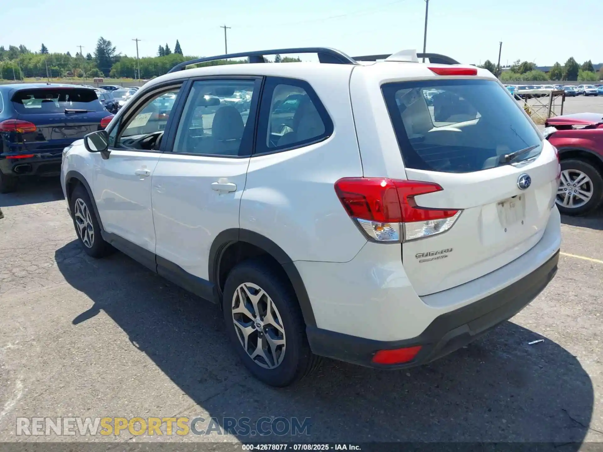 3 Фотография поврежденного автомобиля JF2SKADC4MH484695 SUBARU FORESTER 2021