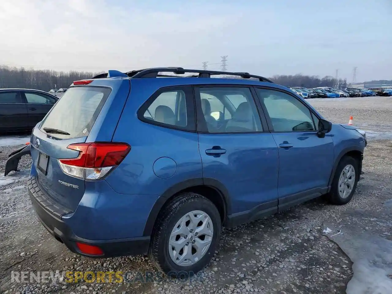 3 Фотография поврежденного автомобиля JF2SKADC4MH573148 SUBARU FORESTER 2021