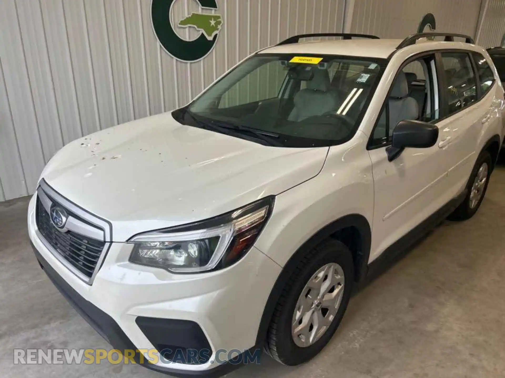 1 Photograph of a damaged car JF2SKADC4MH584182 SUBARU FORESTER 2021