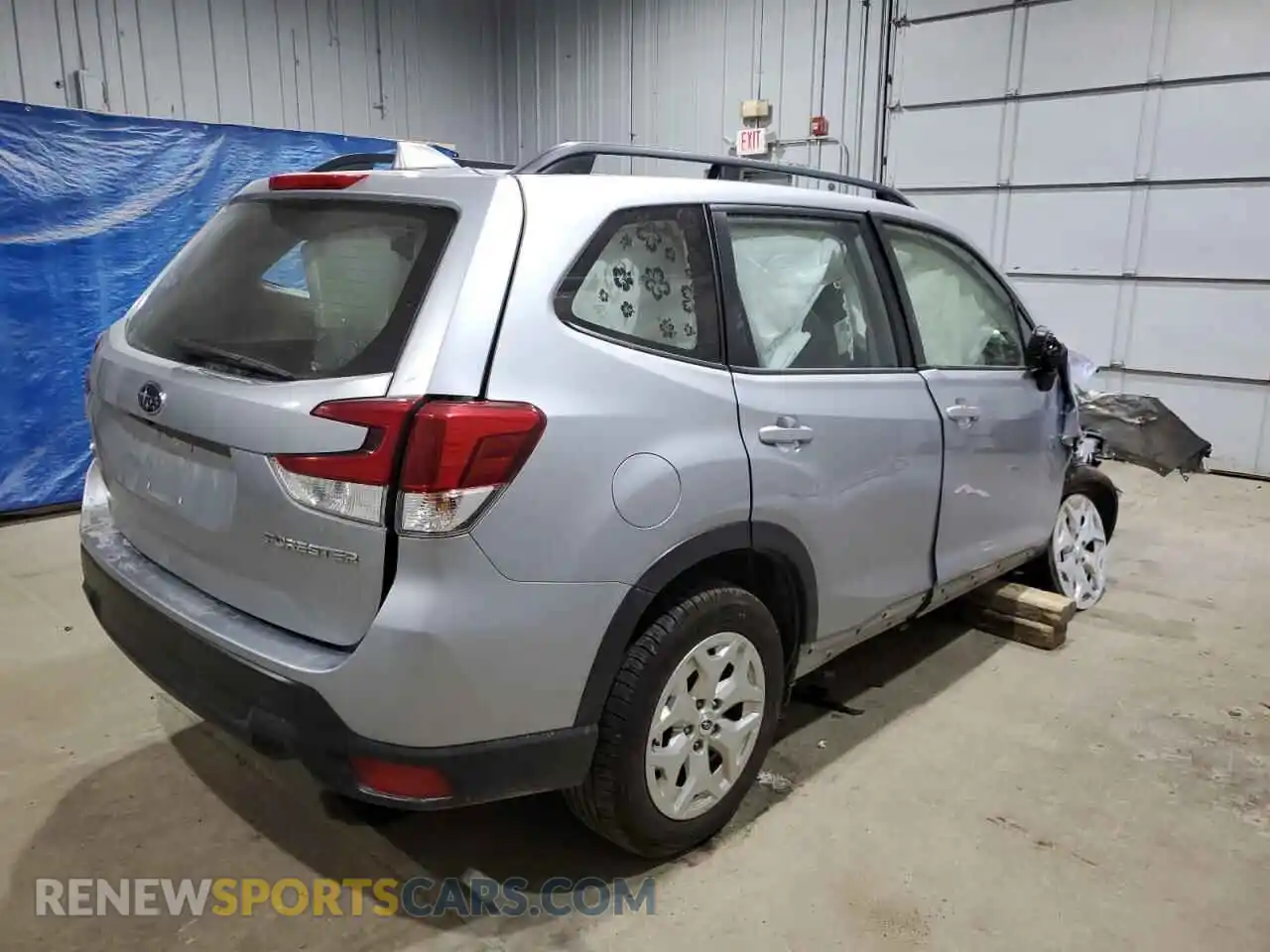 3 Photograph of a damaged car JF2SKADC5MH406586 SUBARU FORESTER 2021
