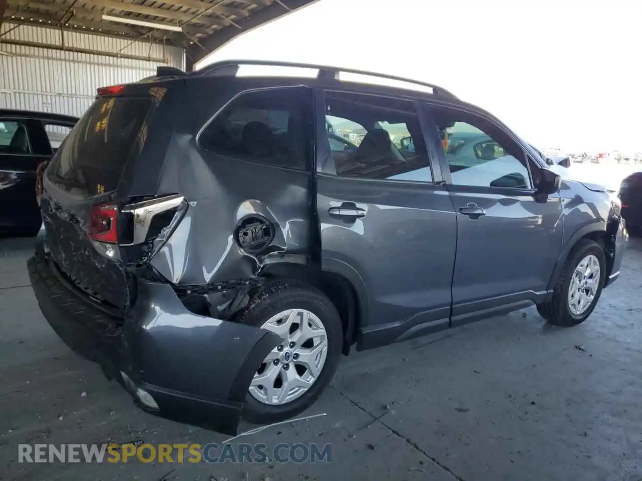 3 Photograph of a damaged car JF2SKADC5MH454976 SUBARU FORESTER 2021
