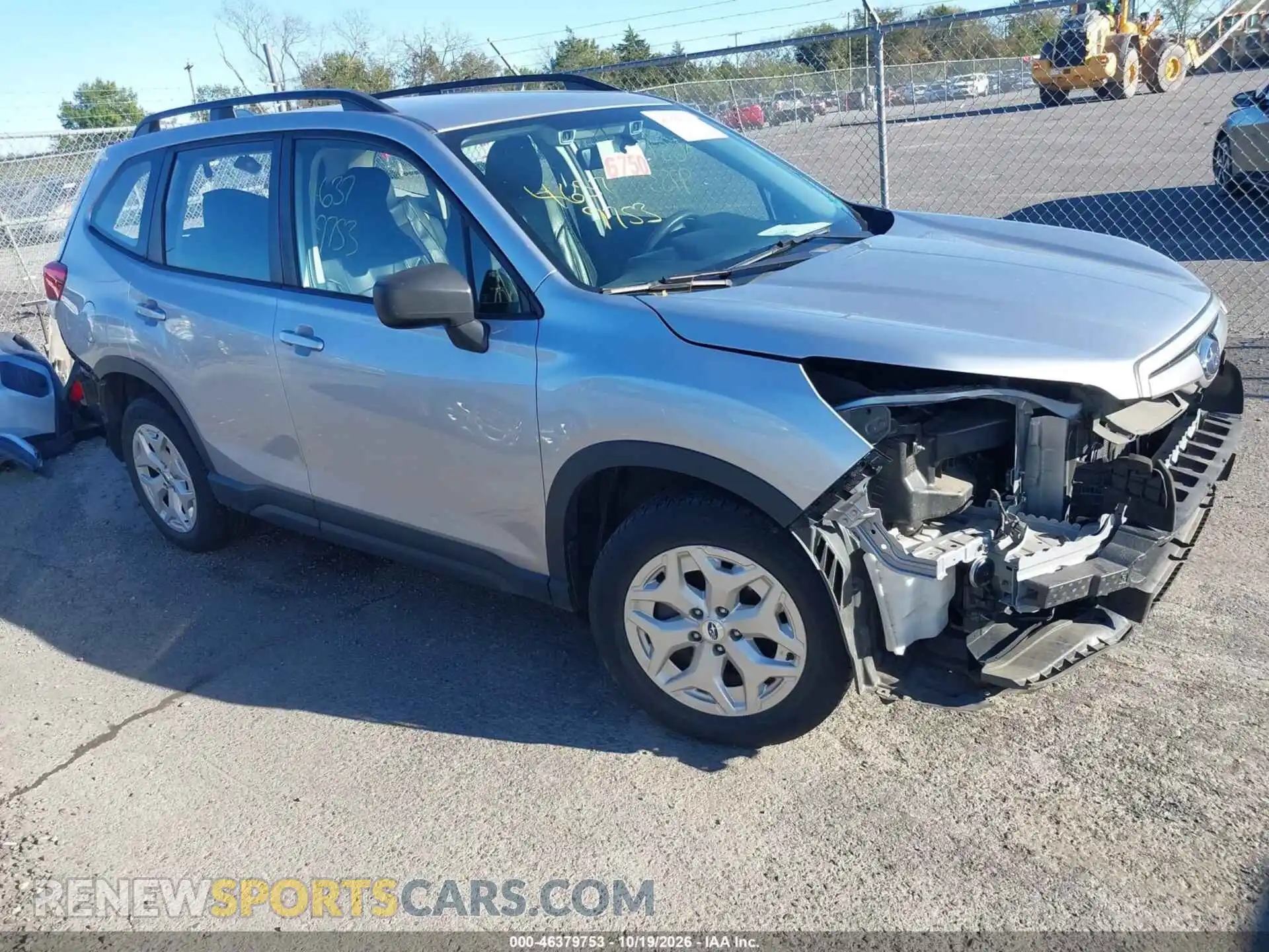 1 Photograph of a damaged car JF2SKADC5MH465489 SUBARU FORESTER 2021
