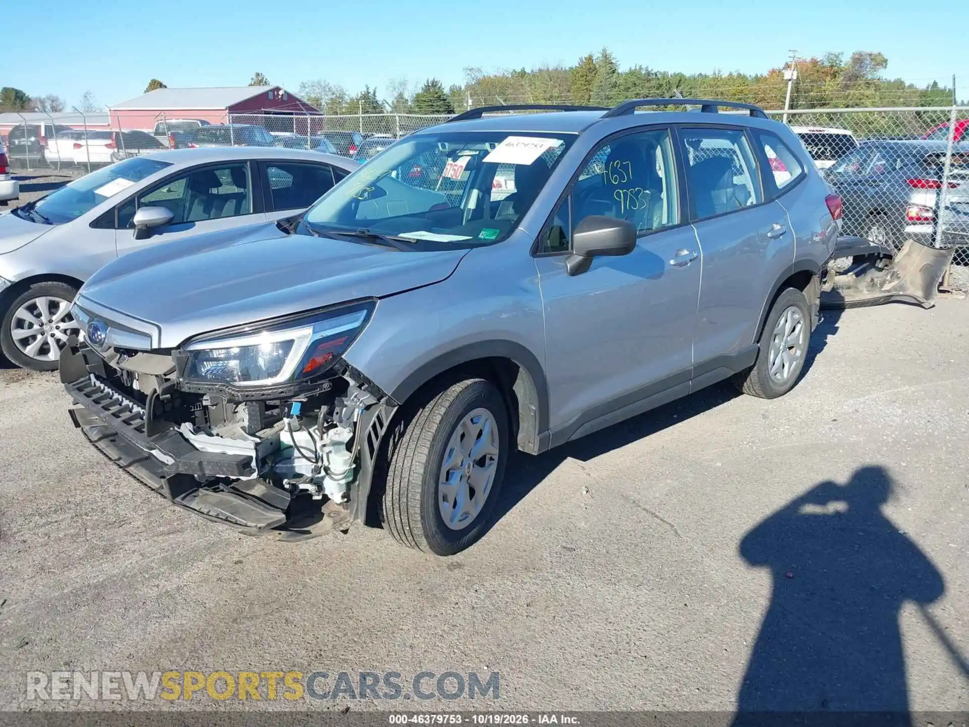 2 Photograph of a damaged car JF2SKADC5MH465489 SUBARU FORESTER 2021