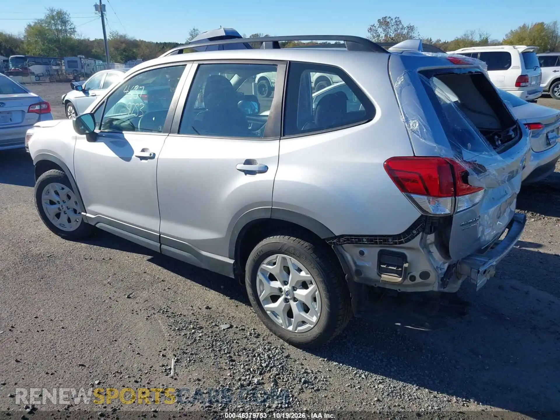 3 Photograph of a damaged car JF2SKADC5MH465489 SUBARU FORESTER 2021