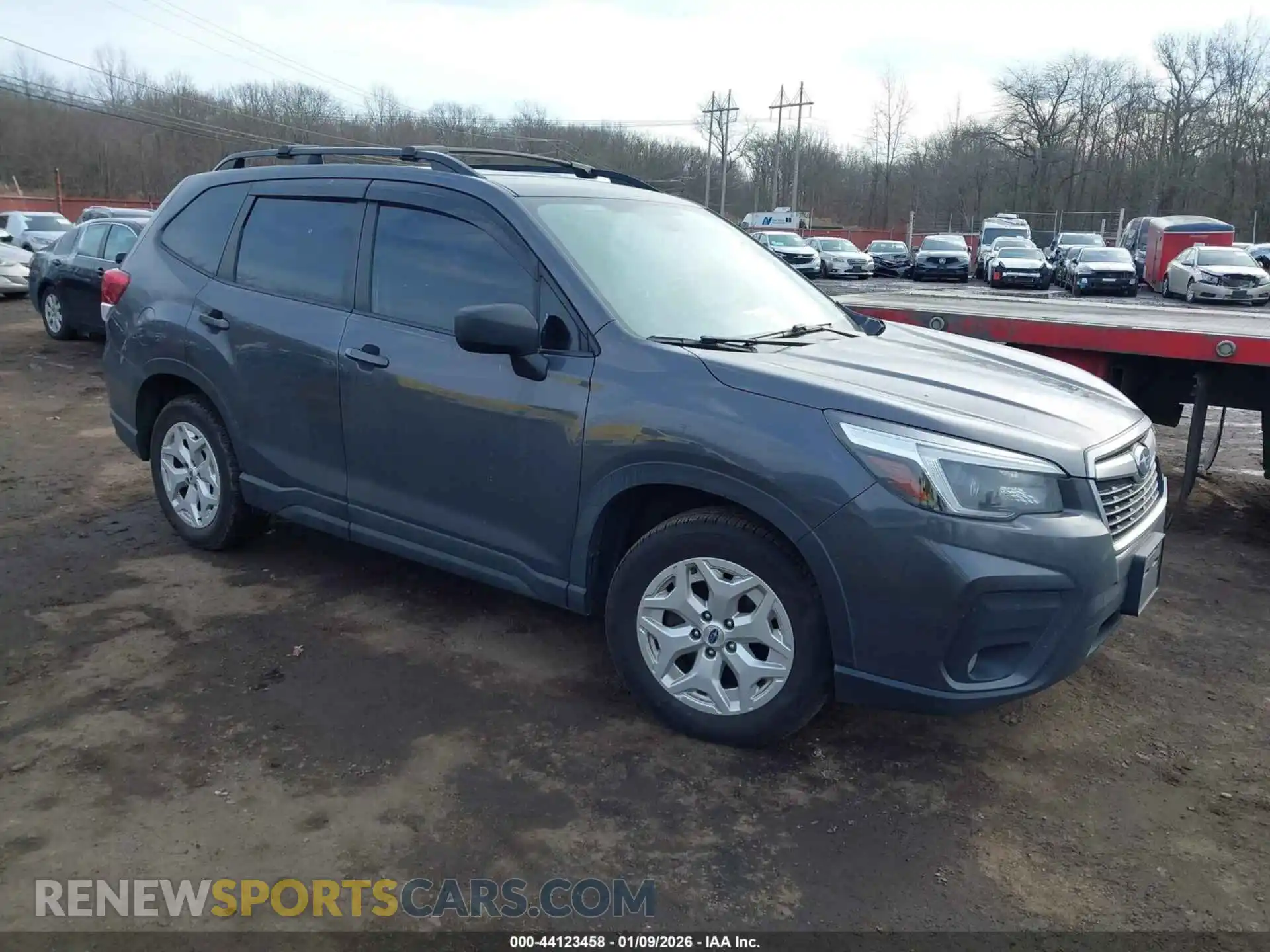 1 Photograph of a damaged car JF2SKADC6MH467543 SUBARU FORESTER 2021