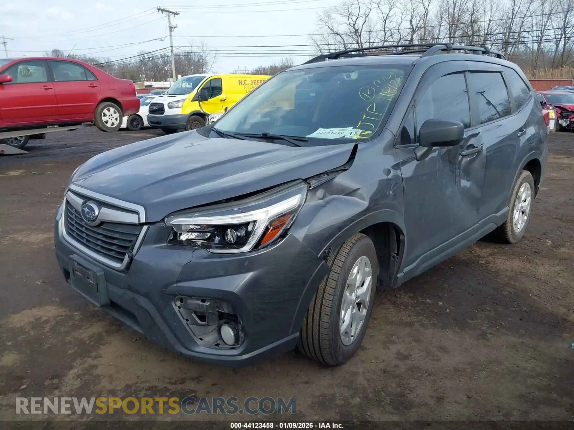 2 Photograph of a damaged car JF2SKADC6MH467543 SUBARU FORESTER 2021