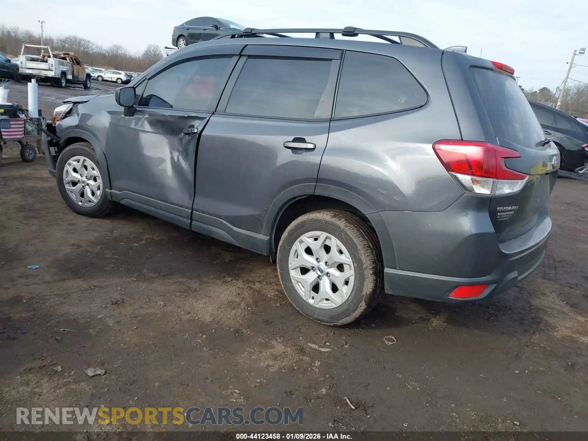 3 Photograph of a damaged car JF2SKADC6MH467543 SUBARU FORESTER 2021