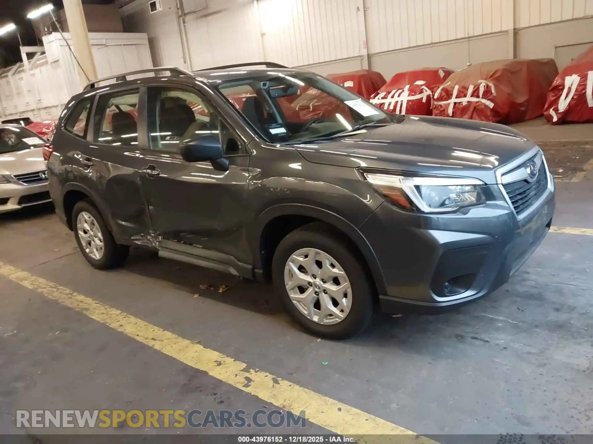 1 Photograph of a damaged car JF2SKADC6MH479384 SUBARU FORESTER 2021