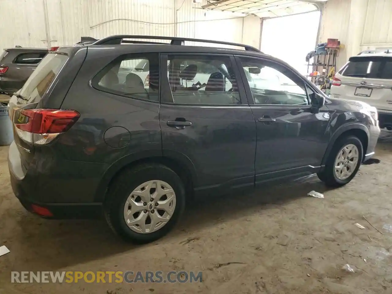 3 Photograph of a damaged car JF2SKADC6MH484732 SUBARU FORESTER 2021