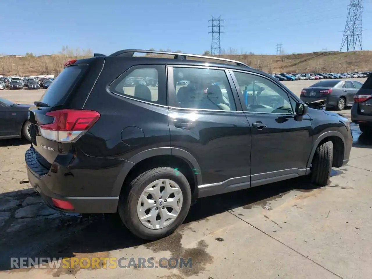 3 Photograph of a damaged car JF2SKADC7MH406895 SUBARU FORESTER 2021