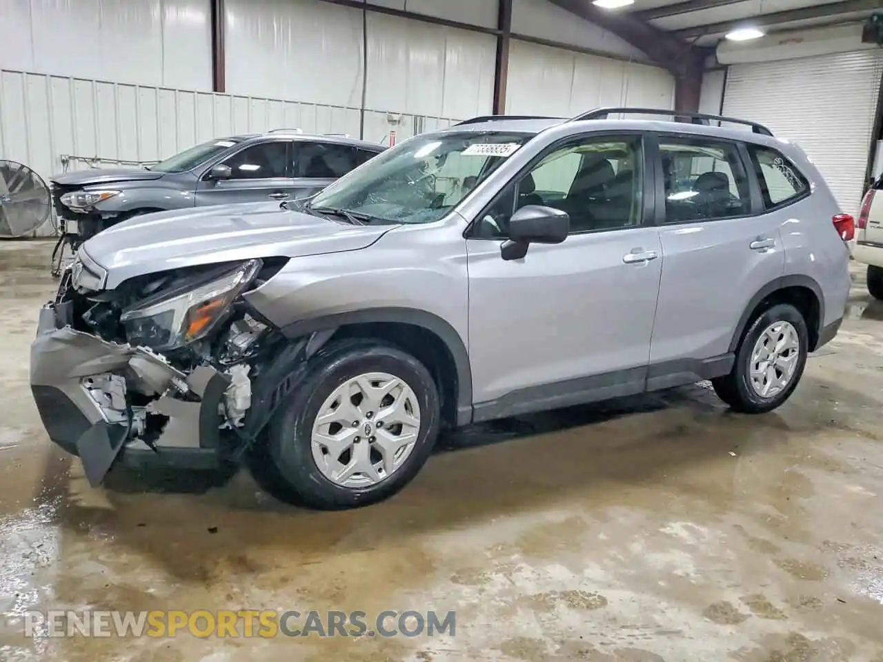 1 Photograph of a damaged car JF2SKADC7MH576657 SUBARU FORESTER 2021