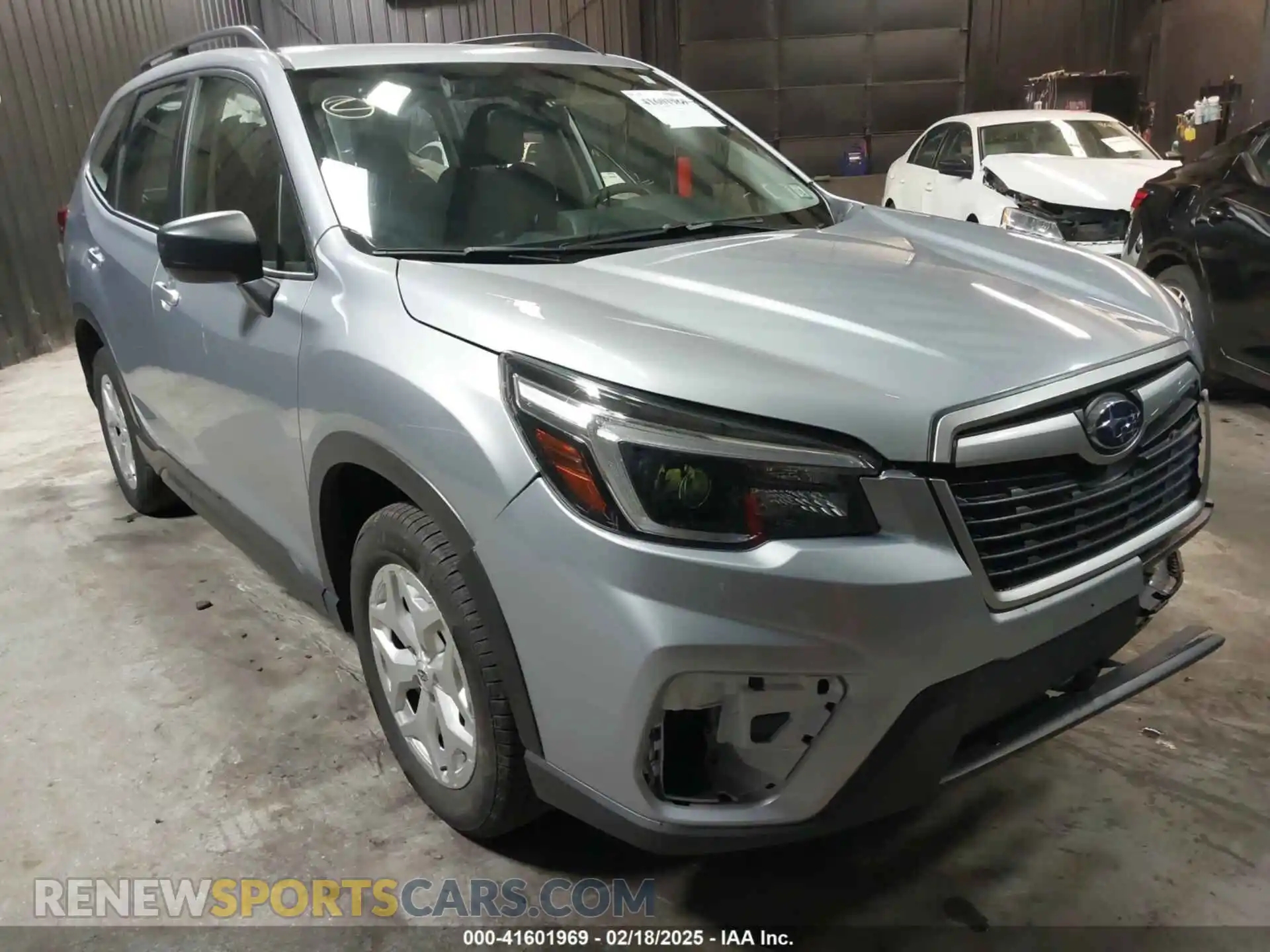 1 Photograph of a damaged car JF2SKADC9MH426078 SUBARU FORESTER 2021