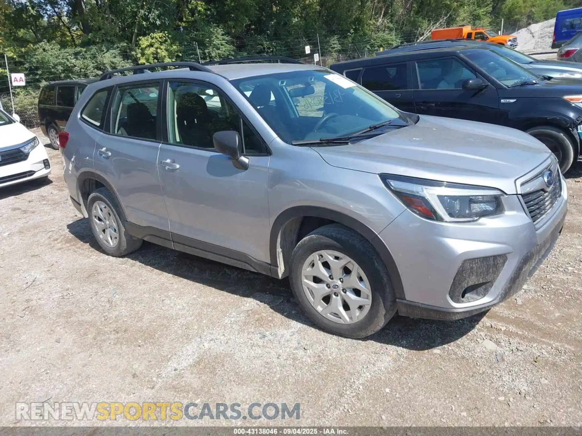 1 Photograph of a damaged car JF2SKADC9MH429711 SUBARU FORESTER 2021