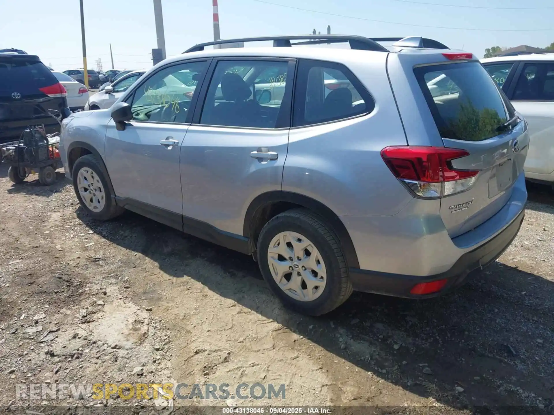 3 Photograph of a damaged car JF2SKADC9MH429711 SUBARU FORESTER 2021