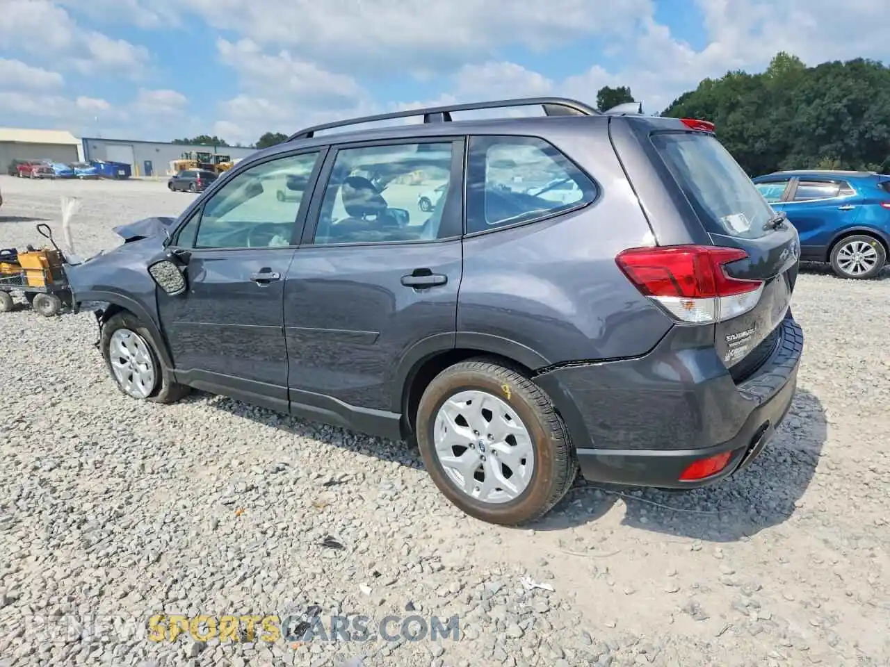 2 Photograph of a damaged car JF2SKADC9MH464507 SUBARU FORESTER 2021