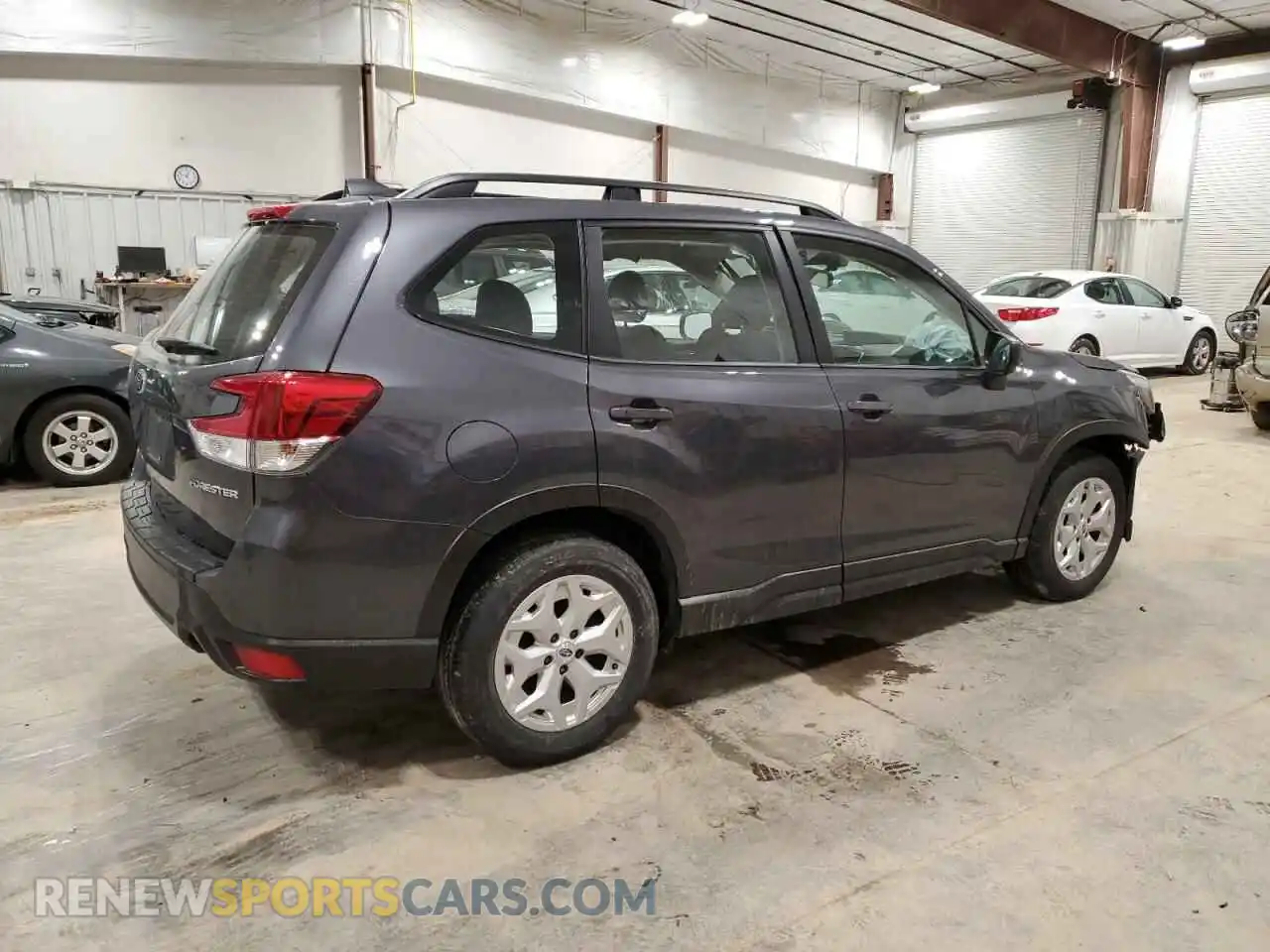 3 Фотография поврежденного автомобиля JF2SKADC9MH466855 SUBARU FORESTER 2021