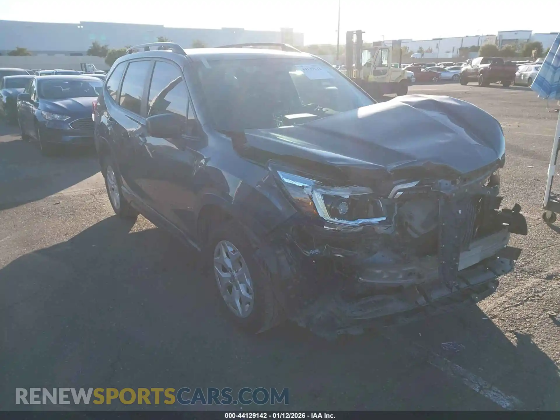 1 fotografías del automóvil dañado JF2SKADCXMH530370 SUBARU FORESTER 2021