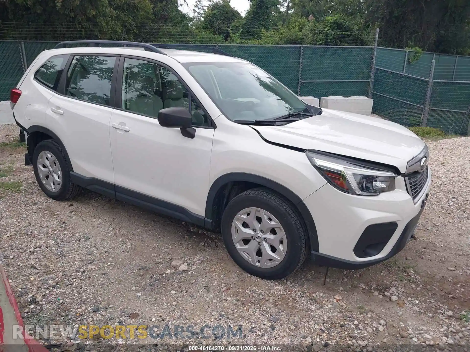 1 Photograph of a damaged car JF2SKADCXMH589421 SUBARU FORESTER 2021