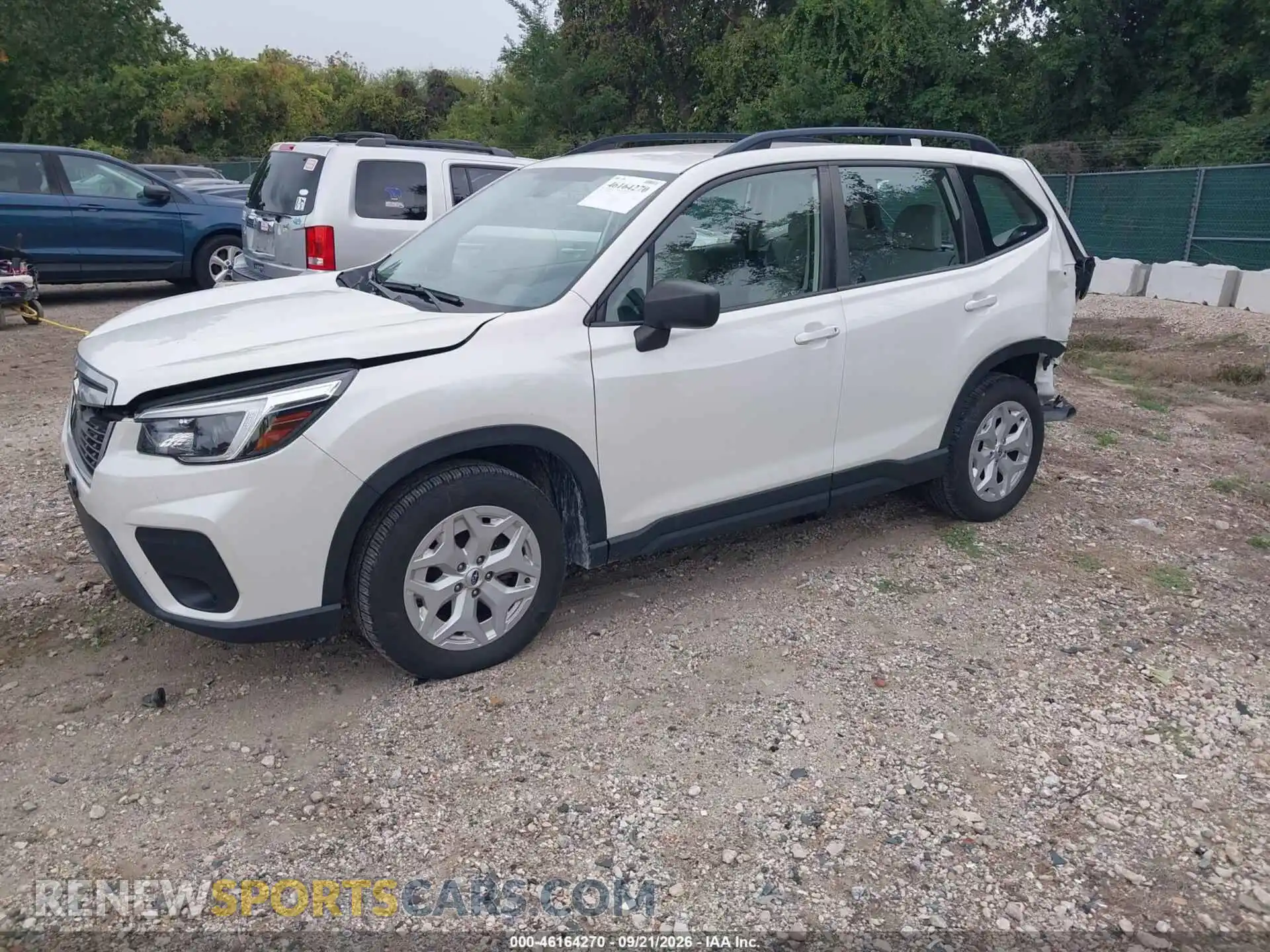 2 Photograph of a damaged car JF2SKADCXMH589421 SUBARU FORESTER 2021