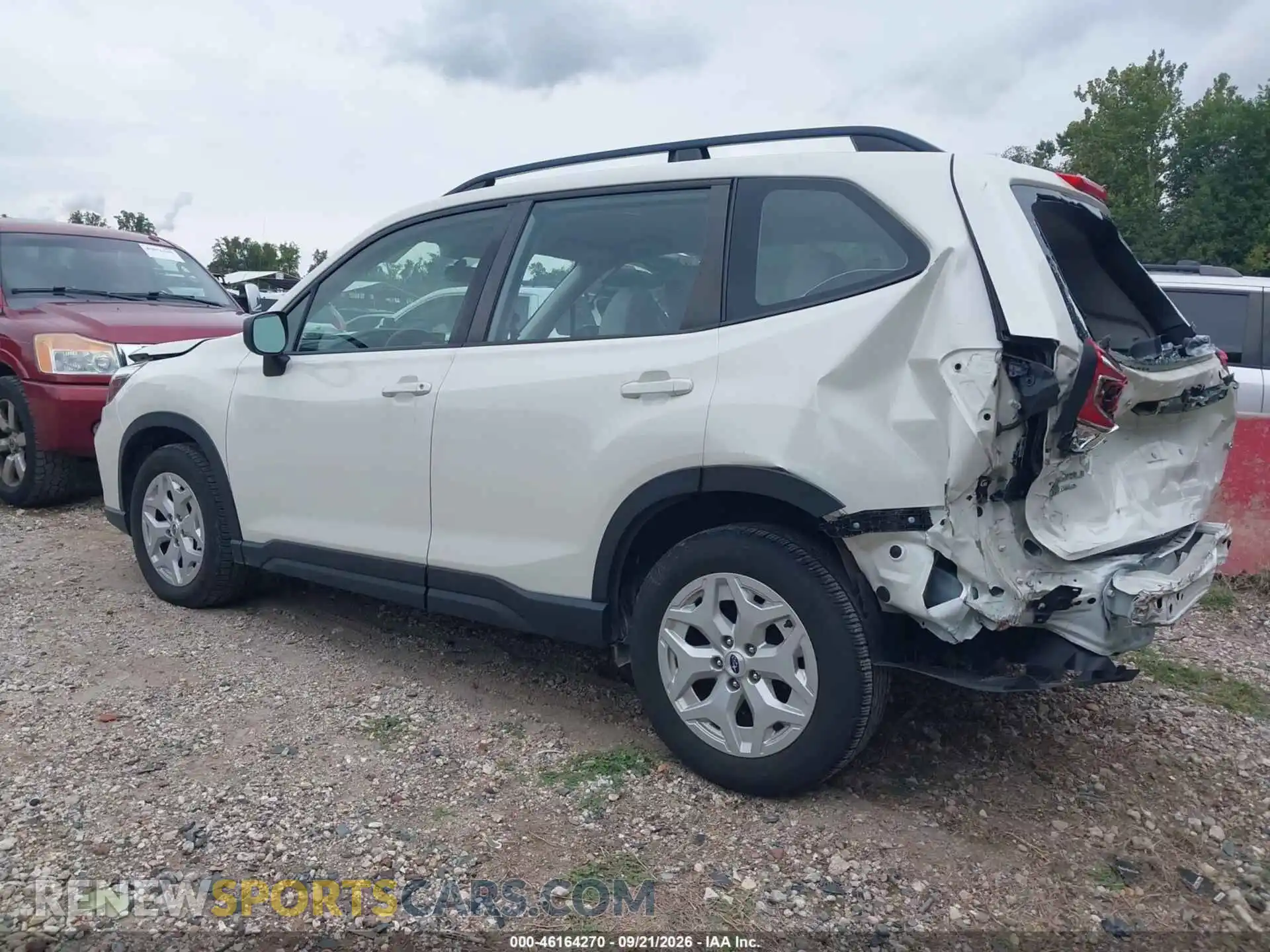 3 Photograph of a damaged car JF2SKADCXMH589421 SUBARU FORESTER 2021