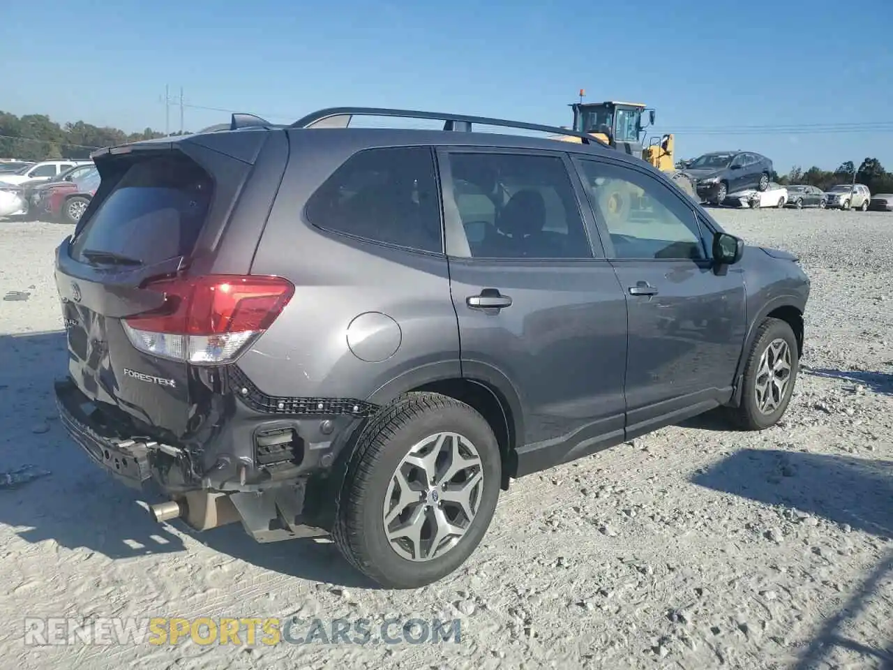 3 Photograph of a damaged car JF2SKAFC0MH478213 SUBARU FORESTER 2021
