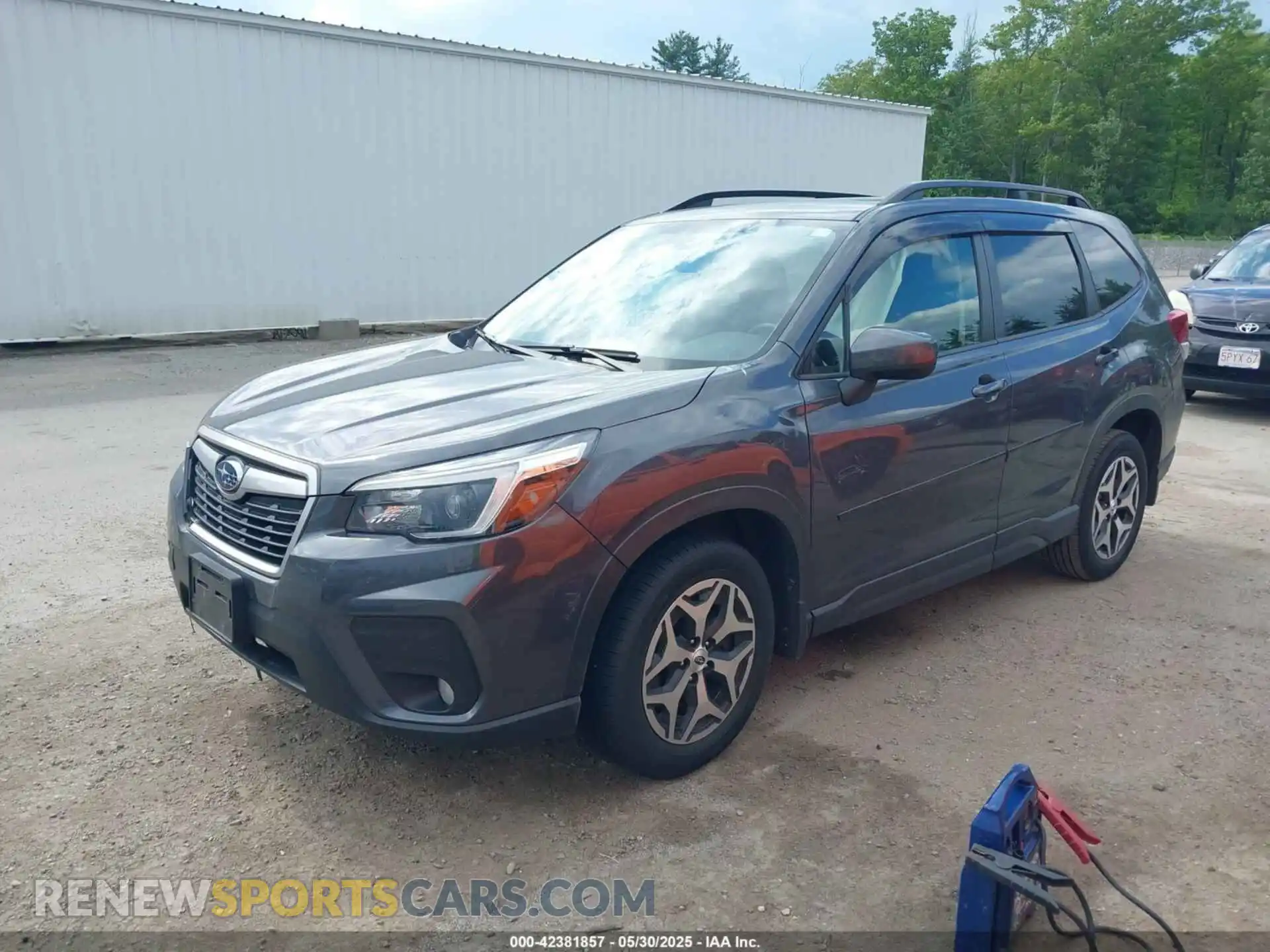 2 Photograph of a damaged car JF2SKAFC0MH593023 SUBARU FORESTER 2021