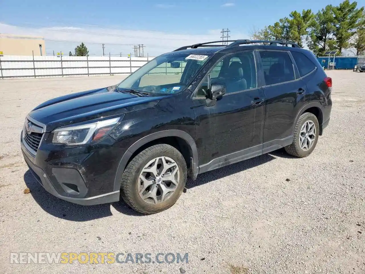 1 Photograph of a damaged car JF2SKAFC1MH436259 SUBARU FORESTER 2021