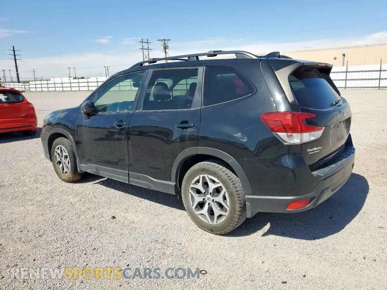 2 Photograph of a damaged car JF2SKAFC1MH436259 SUBARU FORESTER 2021